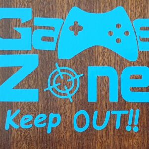 Game Zone Vinyl sticker