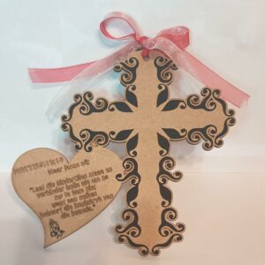Cross with bible verse