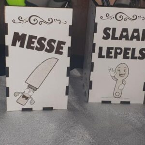 Braai and catering utensil holder set