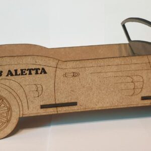 Personalized Birthday gift Chev 3D car