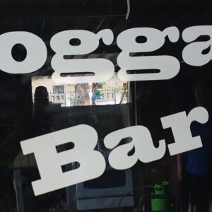 Gogga's bar Vinyl Decal