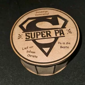 father's day super dad gift box