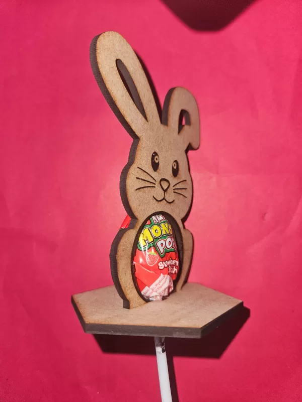 easter bunny lollipop/sucker holder 