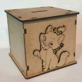 square piggy bank