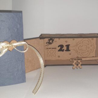 21st combo set, key and gift box