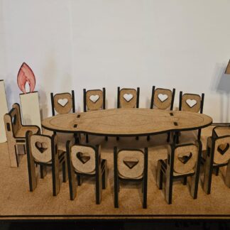 loved ones in heaven christmas table