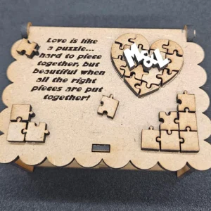 love puzzle gift box small valentine