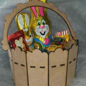easter basket with handle