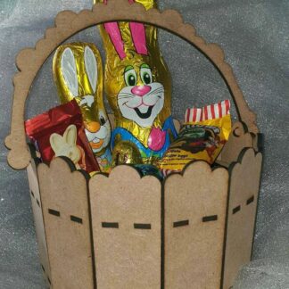 easter basket with handle