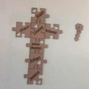 custom mother's day puzzle pieces