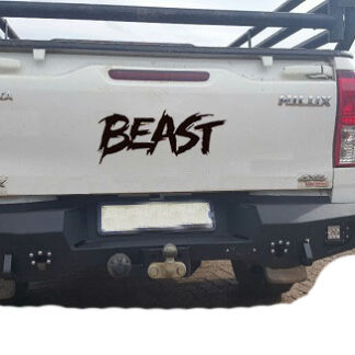beast bakkie vinyl decal (big)