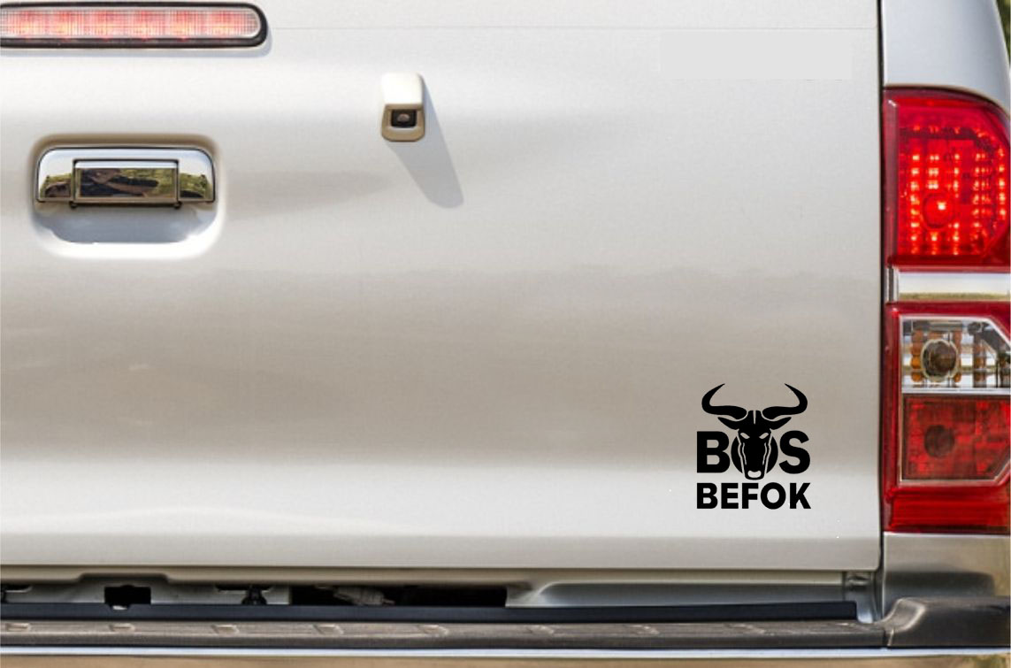 bos befok bakkie vinyl decal