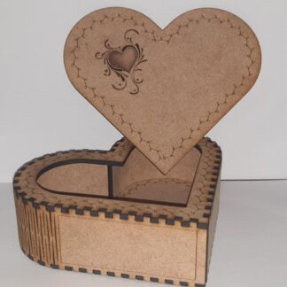 heart gift/candy box valentine