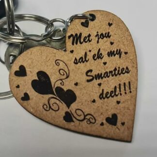 personalized valentine key holder