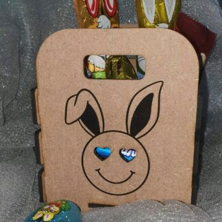 wooden easter basket
