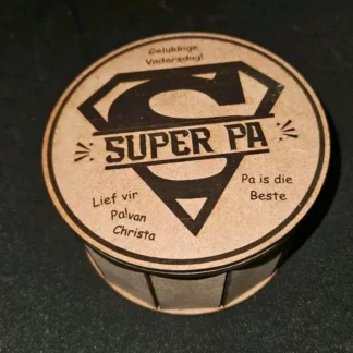 father's day super dad gift box