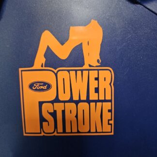 ford power stroke vinyl decal