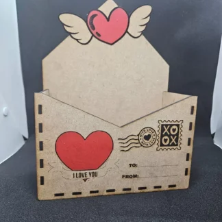 valentine's envelope gift box large