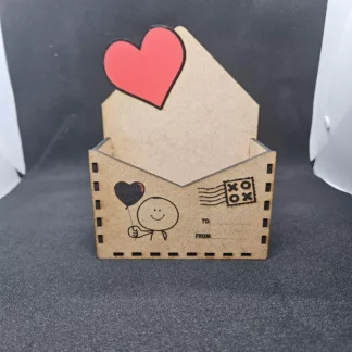 valentines envelope gift box medium